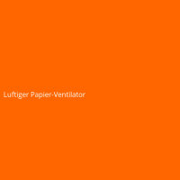 Luftiger Papier-Ventilator