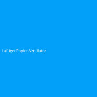 Luftiger Papier-Ventilator