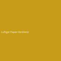 Luftiger Papier-Ventilator