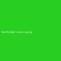 Reichhaltiger Leinen-Laptop