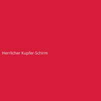 Herrlicher Kupfer-Schirm