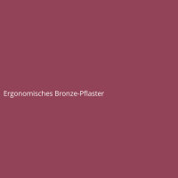 Ergonomisches Bronze-Pflaster