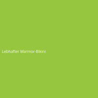 Lebhafter Marmor-Bikini