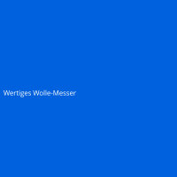 Wertiges Wolle-Messer