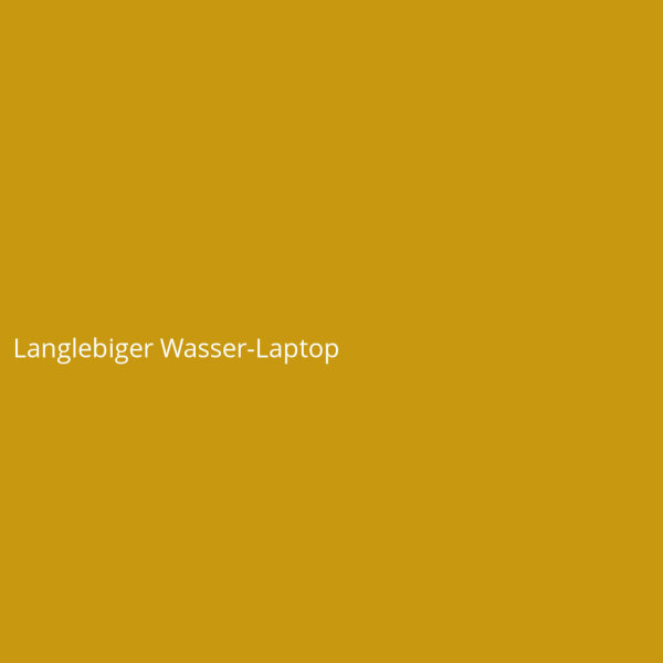 Langlebiger Wasser-Laptop